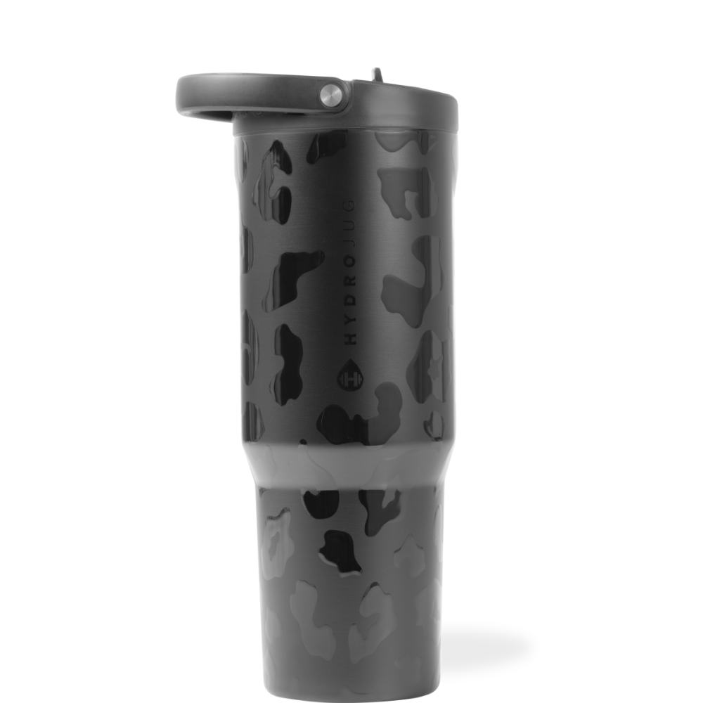 Black Leopard Sport Bottle 32oz