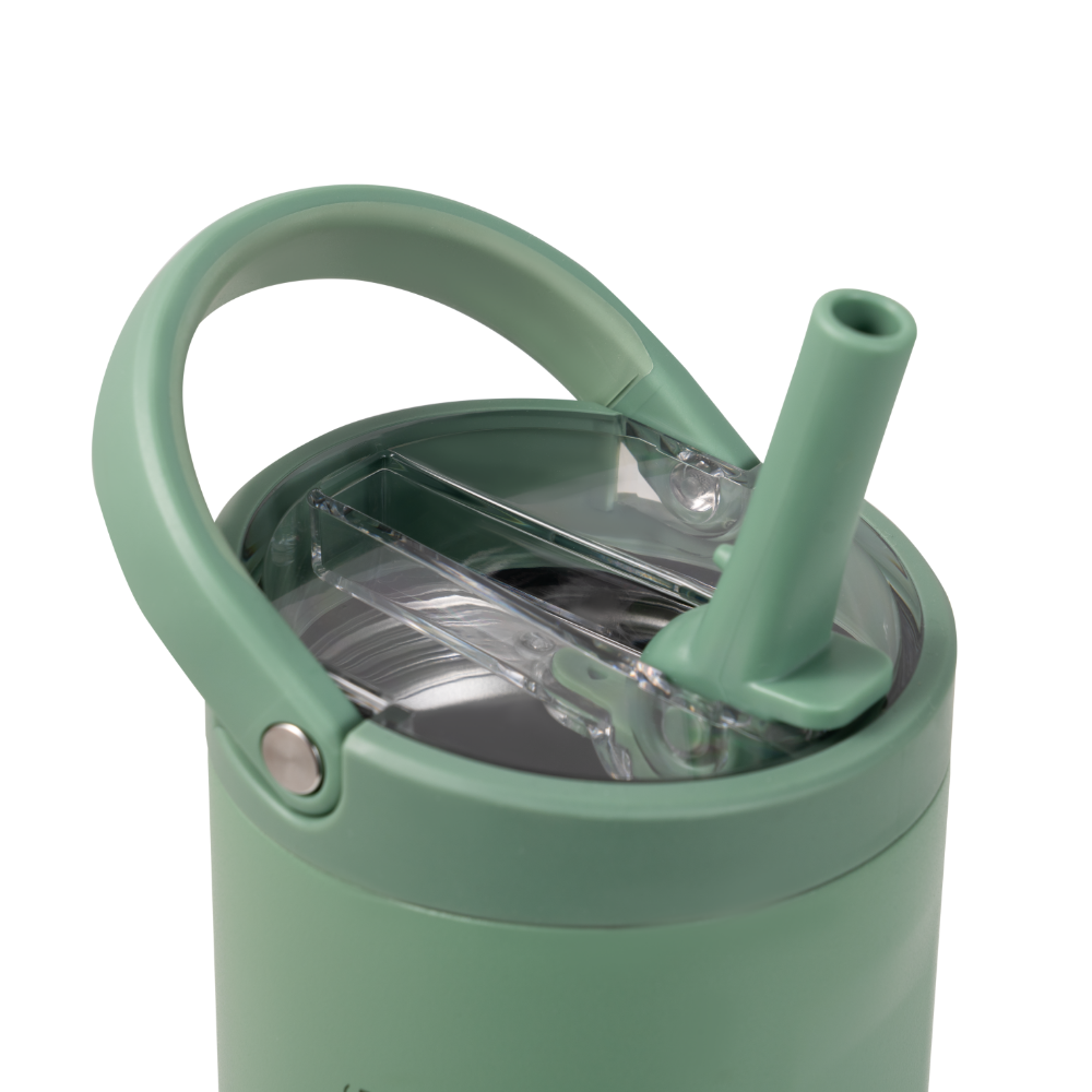 Sage Sport Bottle 40oz with Flip Straw Lid and Handle