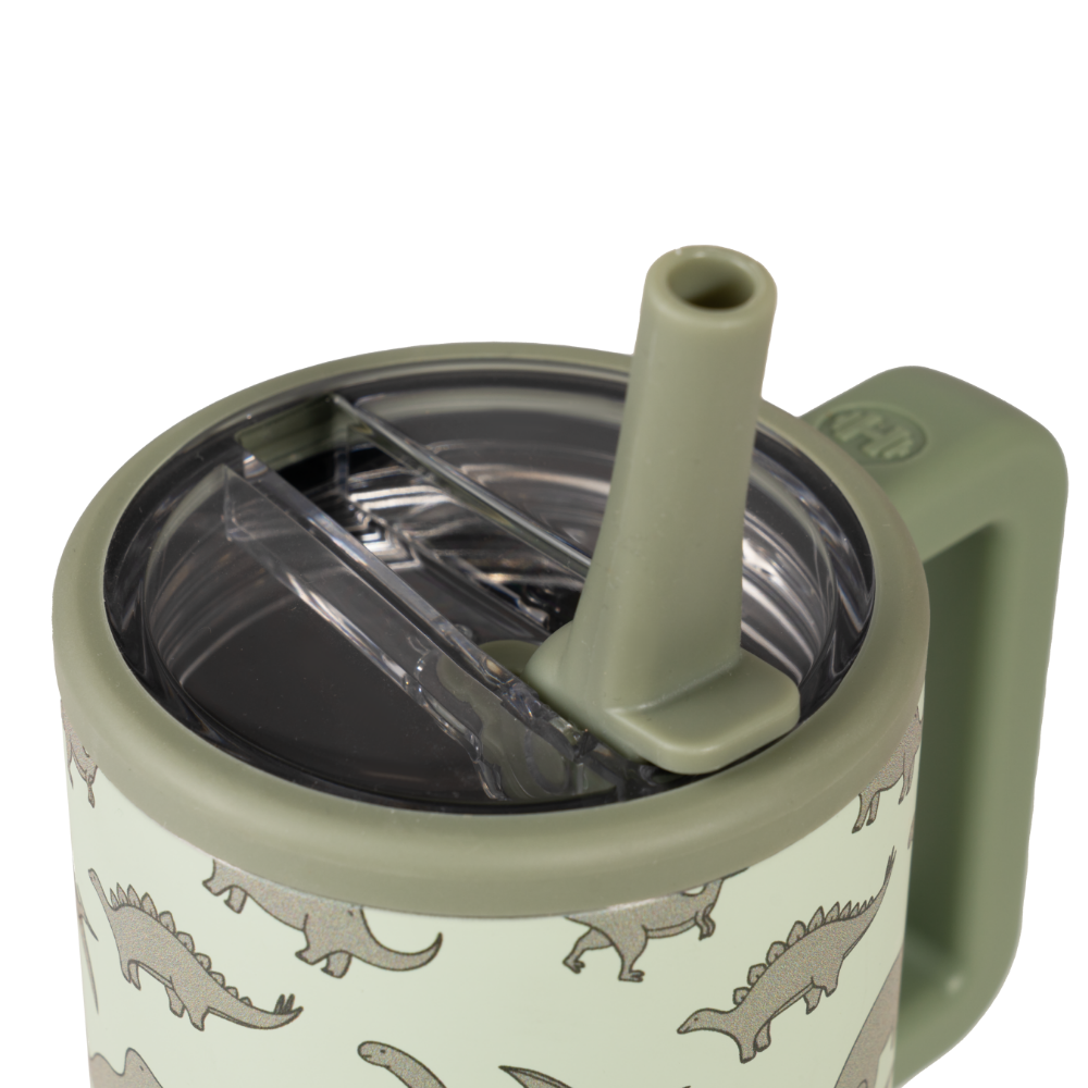 Dinosaur Traveler 20oz with Flip Straw and Clear Lid