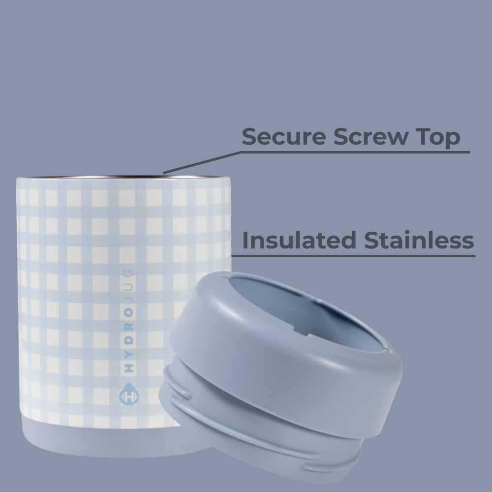 Cloud Nine Can Cooler 12oz Insulated Stainless with Screw Top