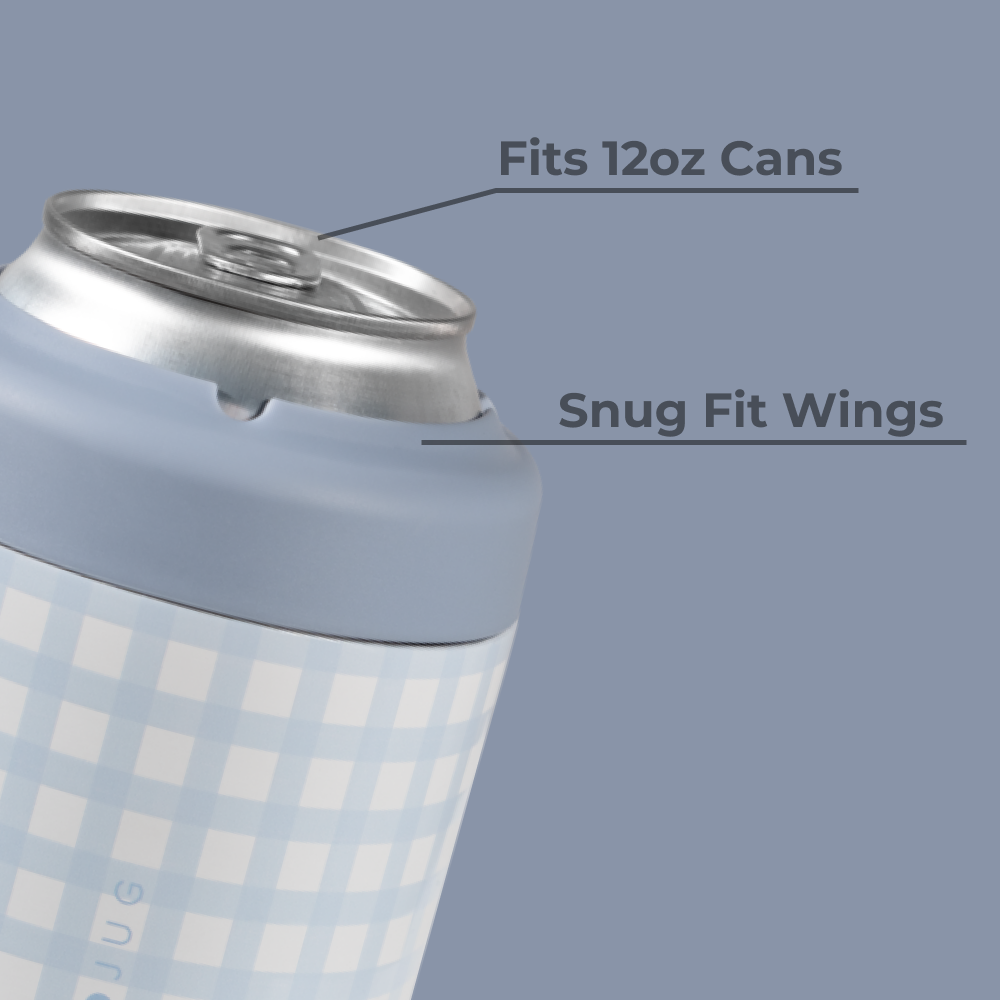 Cloud Nine Can Cooler Fits 12oz Cans with Snug Wings