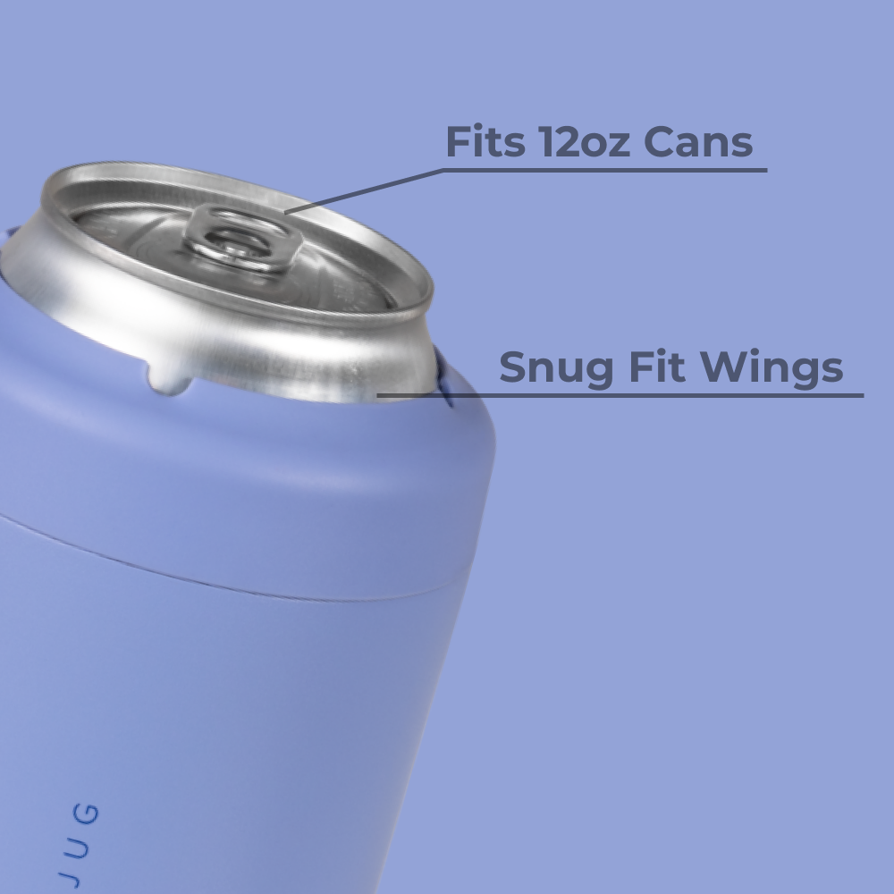 Peri Can Cooler Fits 12oz Cans with Snug Wings