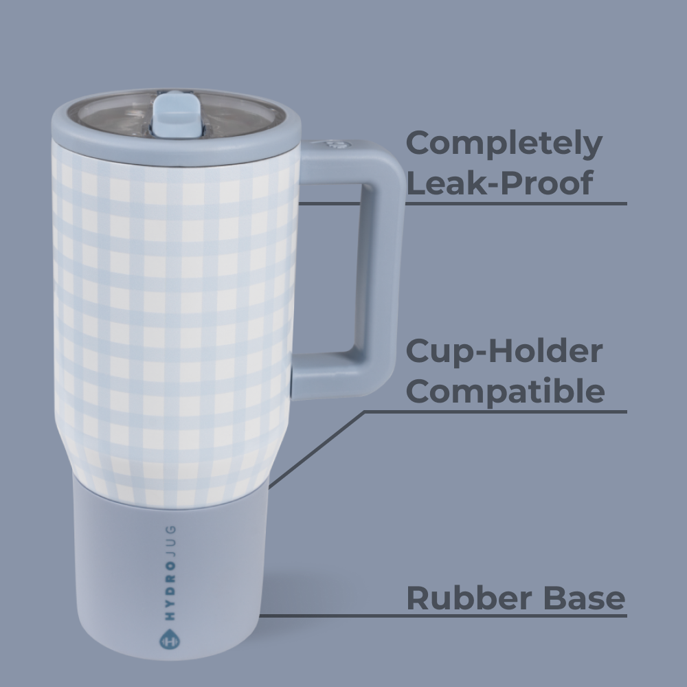 Cloud Nine Traveler 20oz Features – Leak-Proof, Cup-Holder Fit, Rubber Base