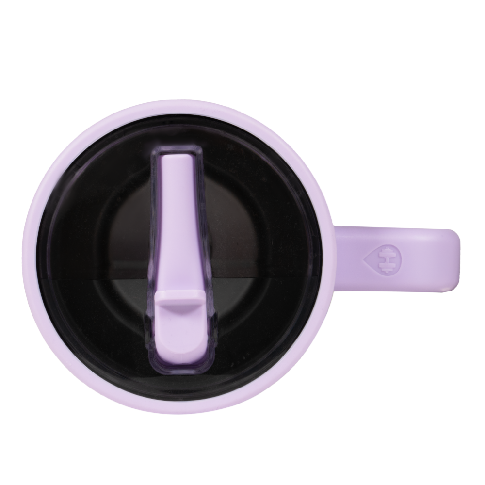 Lavender Traveler Lid with Flip Top and Handle