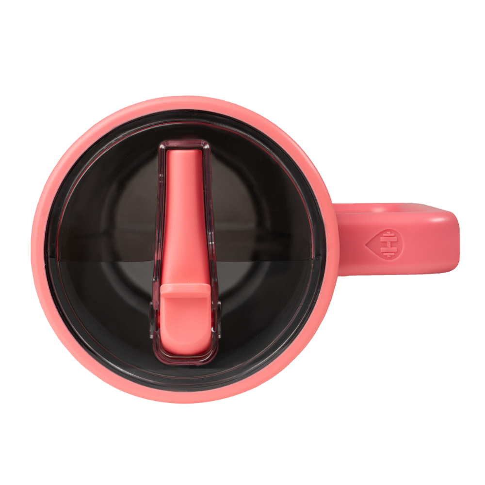 Tradeons Salmon Traveler Lid with Flip Top and Handle